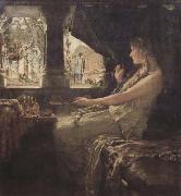 Fredegonda and Galswintha AD 566 (mk23) Alma-Tadema, Sir Lawrence